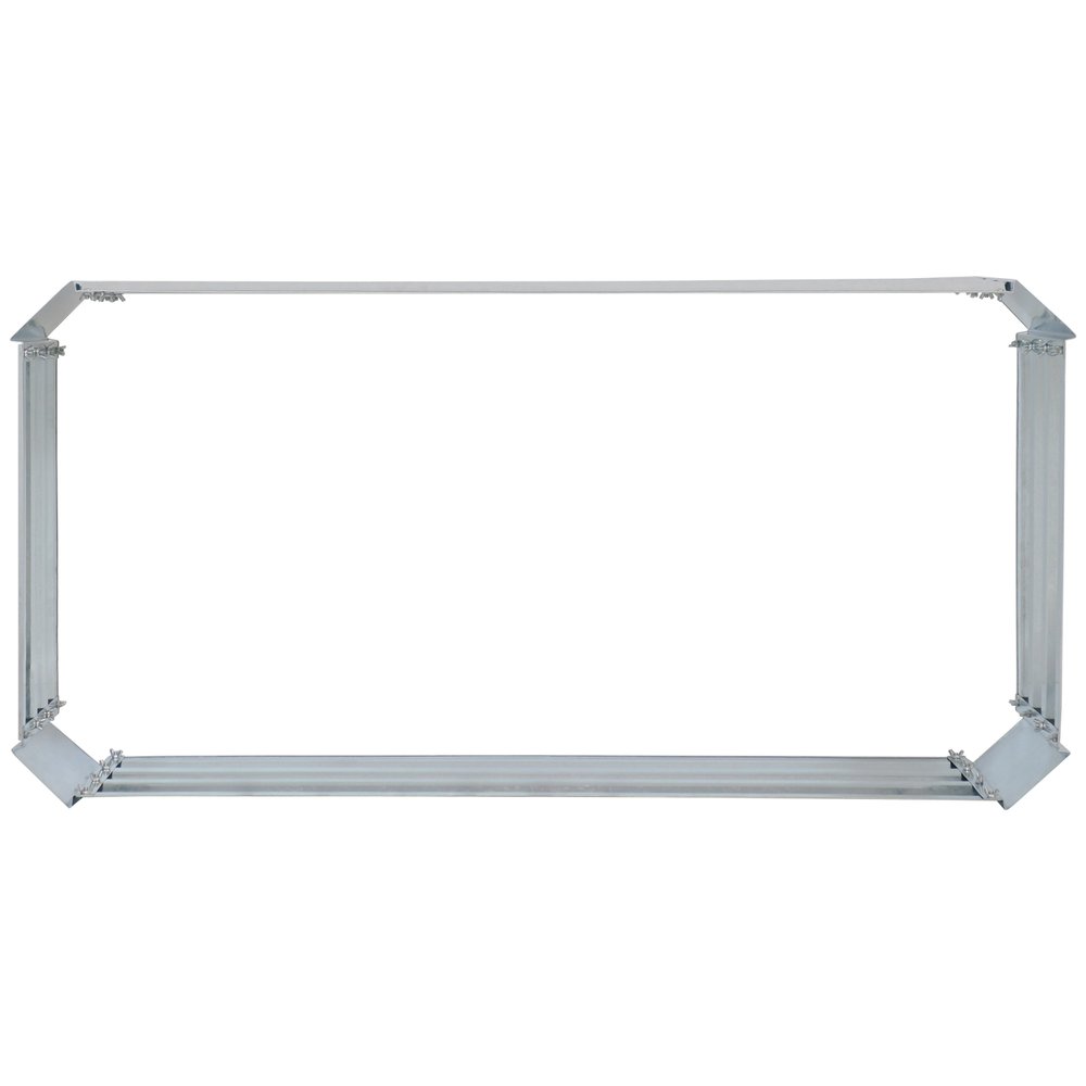 Silver Metal Rectangular Raised Garden Bed - 12 X 48-inch
