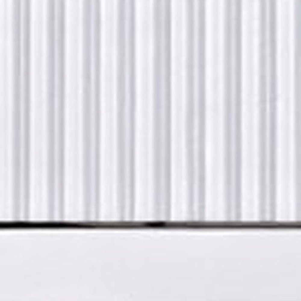 Silver Wood Mirrored Two Drawer Vanity Table - 39-inch