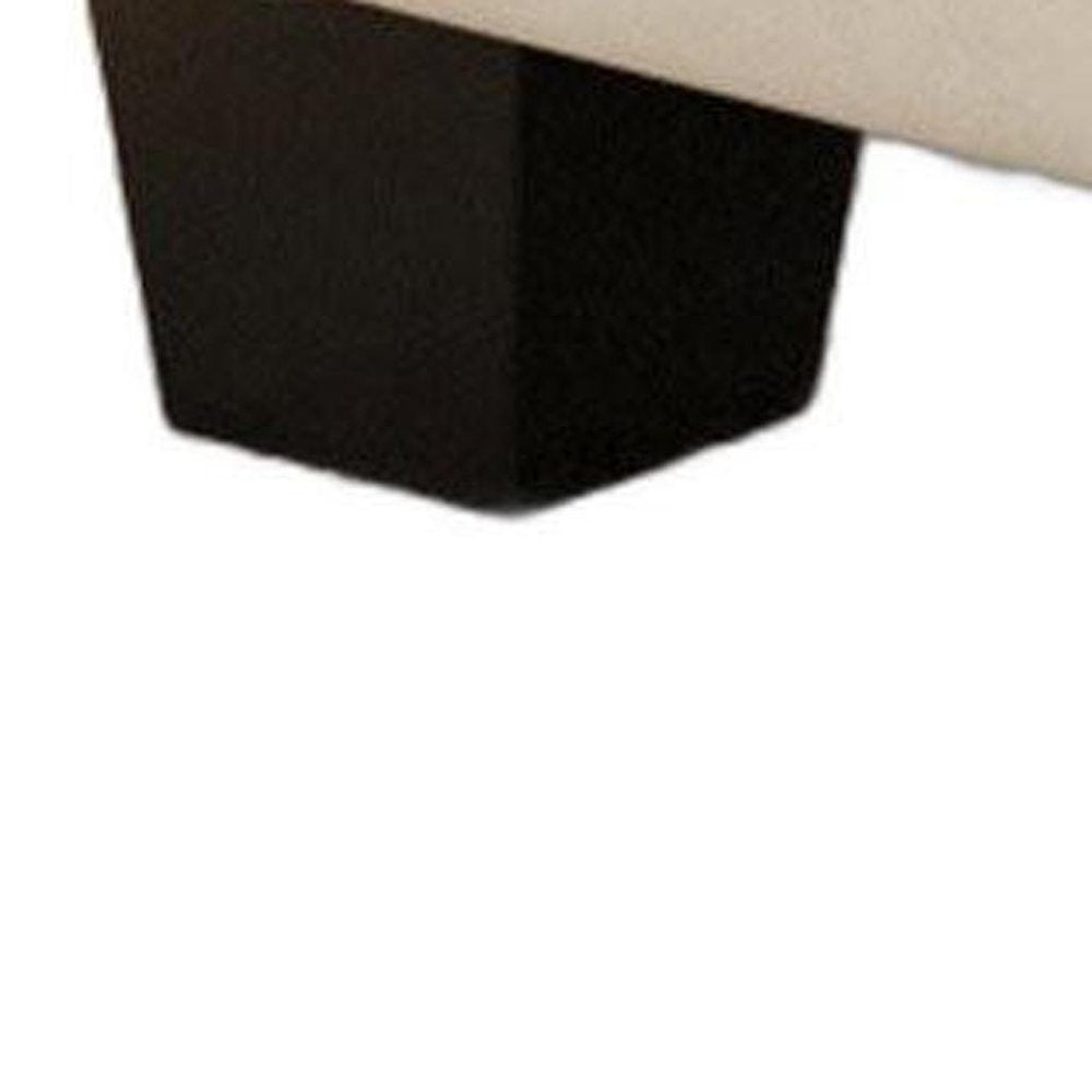 Blue and Black Velvet Tufted Storage Ottoman - 32-inch