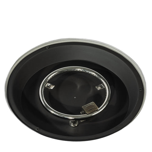 50000 Btu 37 Gray Steel Propane Round Fire Pit with Cover