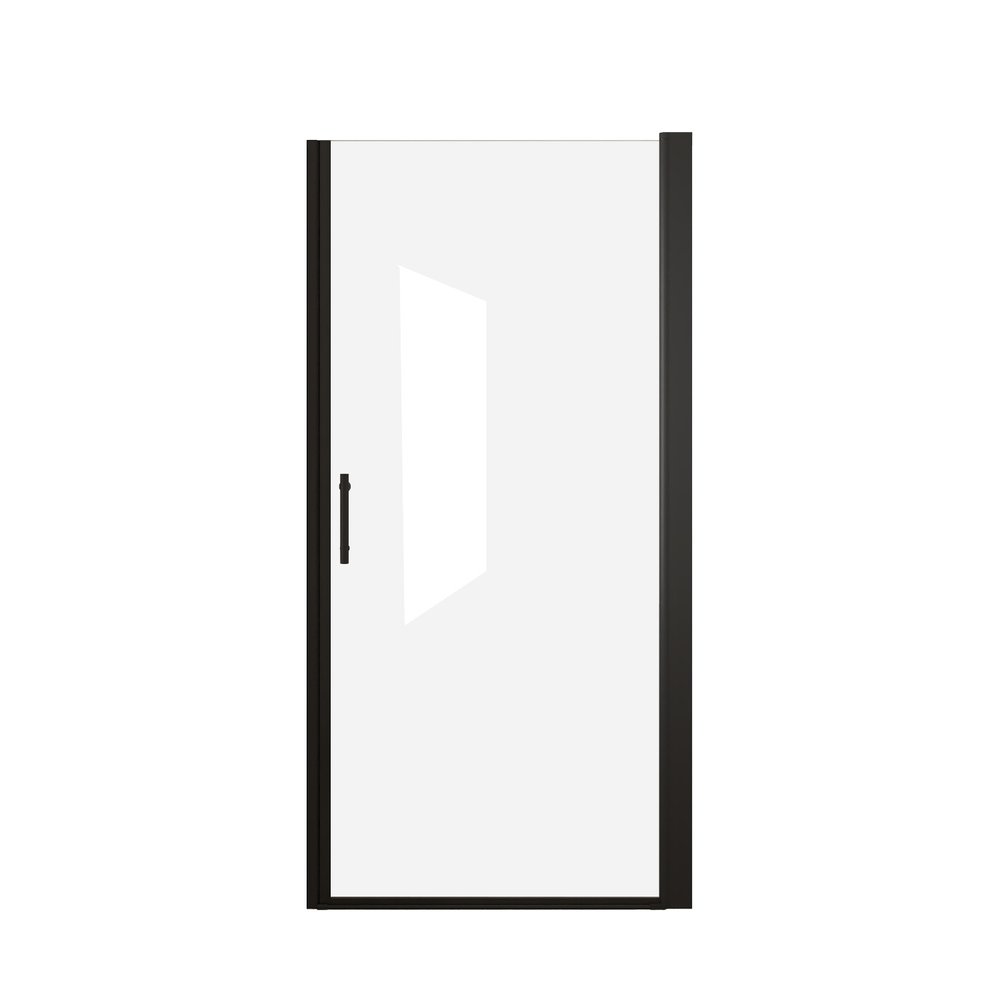 Aluminum and Tempered Glass Shower Door - 72 X 28-inch