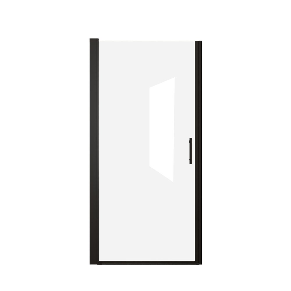 Aluminum and Tempered Glass Shower Door - 72 X 28-inch