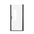 Aluminum and Tempered Glass Shower Door - 72 X 36-inch