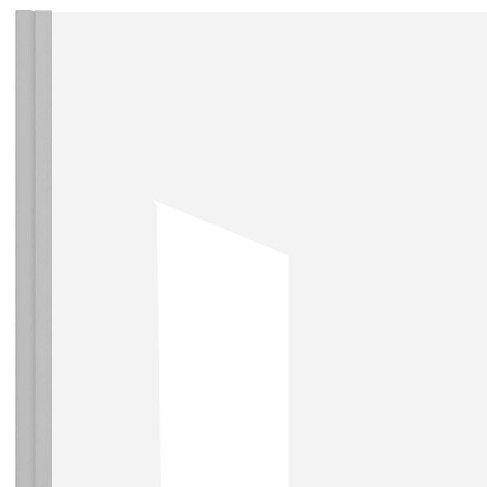 Aluminum and Tempered Glass Shower Door - 72 X 28-inch