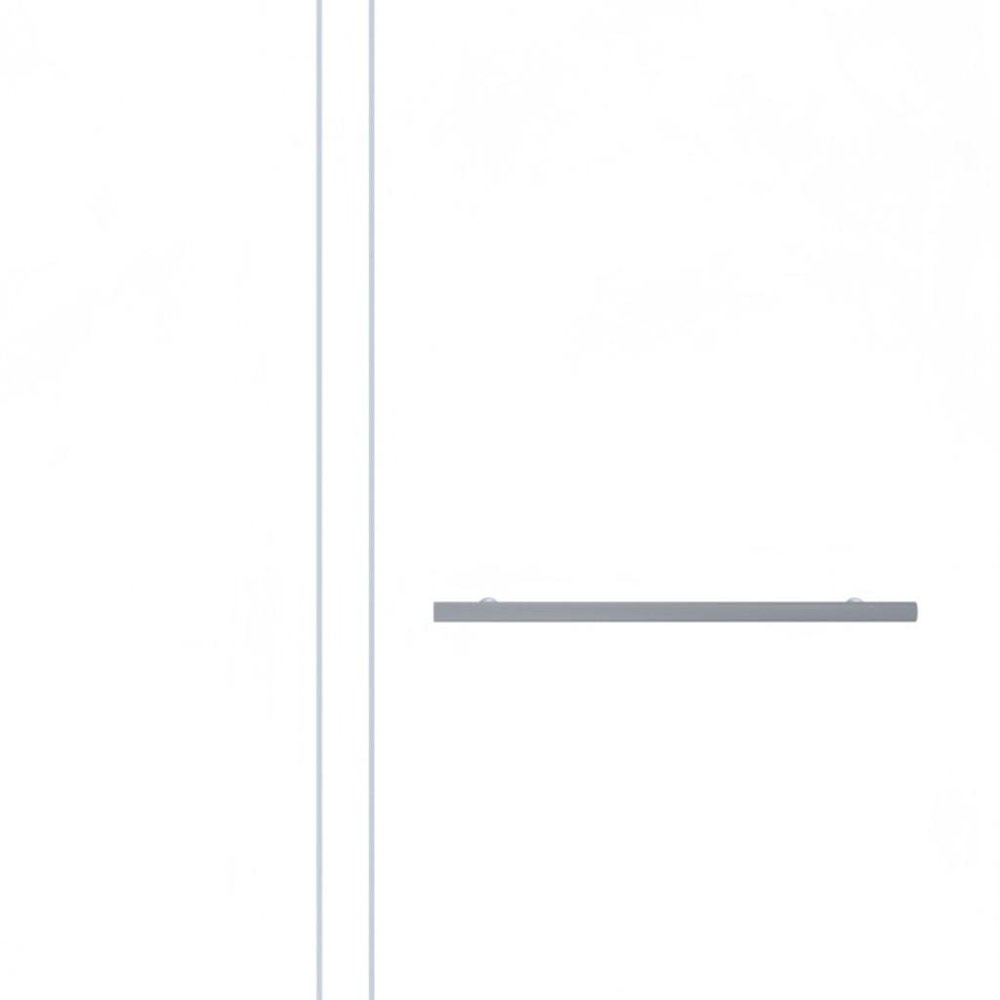 Set of Two Tempered Glass Shower Doors