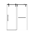 Set of Two Tempered Glass Shower Doors