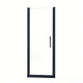 Aluminum and Tempered Glass Shower Door - 75 X 30-inch