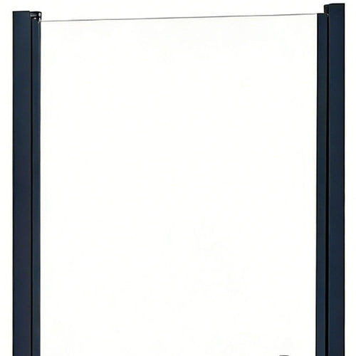 Aluminum and Tempered Glass Shower Door - 75 X 30-inch