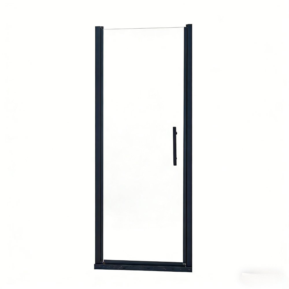 Aluminum and Tempered Glass Shower Door - 75 X 32-inch