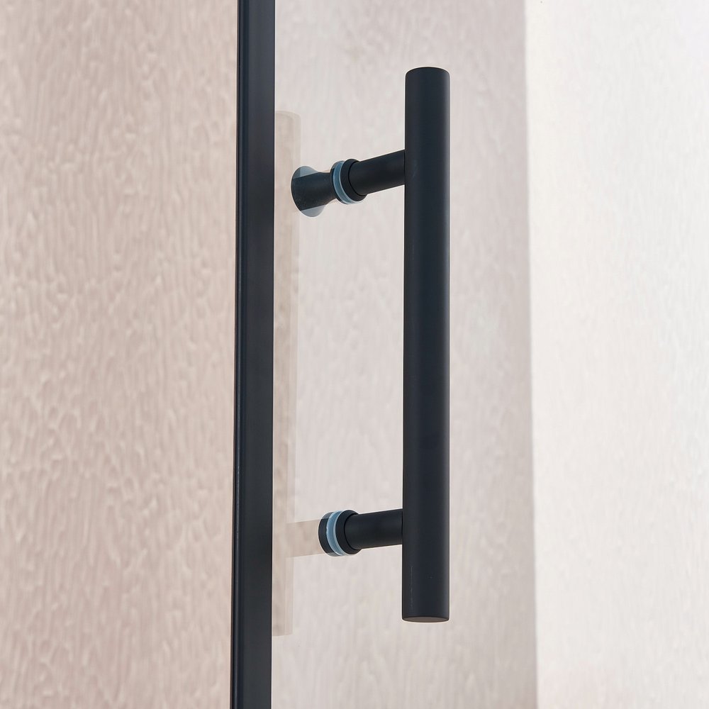 Aluminum and Tempered Glass Shower Door - 75 X 32-inch