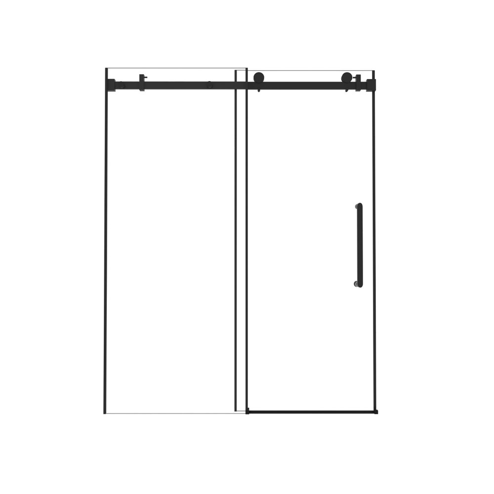 Set of Two Tempered Glass Shower Doors