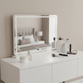 Clear Lighted Freestanding Frameless Makeup Shaving Tabletop Mirror - 23-inch