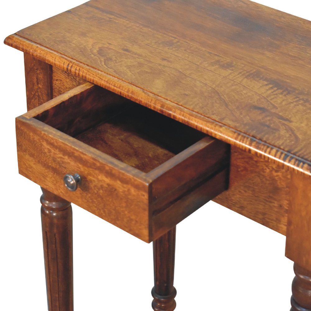 Brown Solid Wood Sideboard - 24-inch
