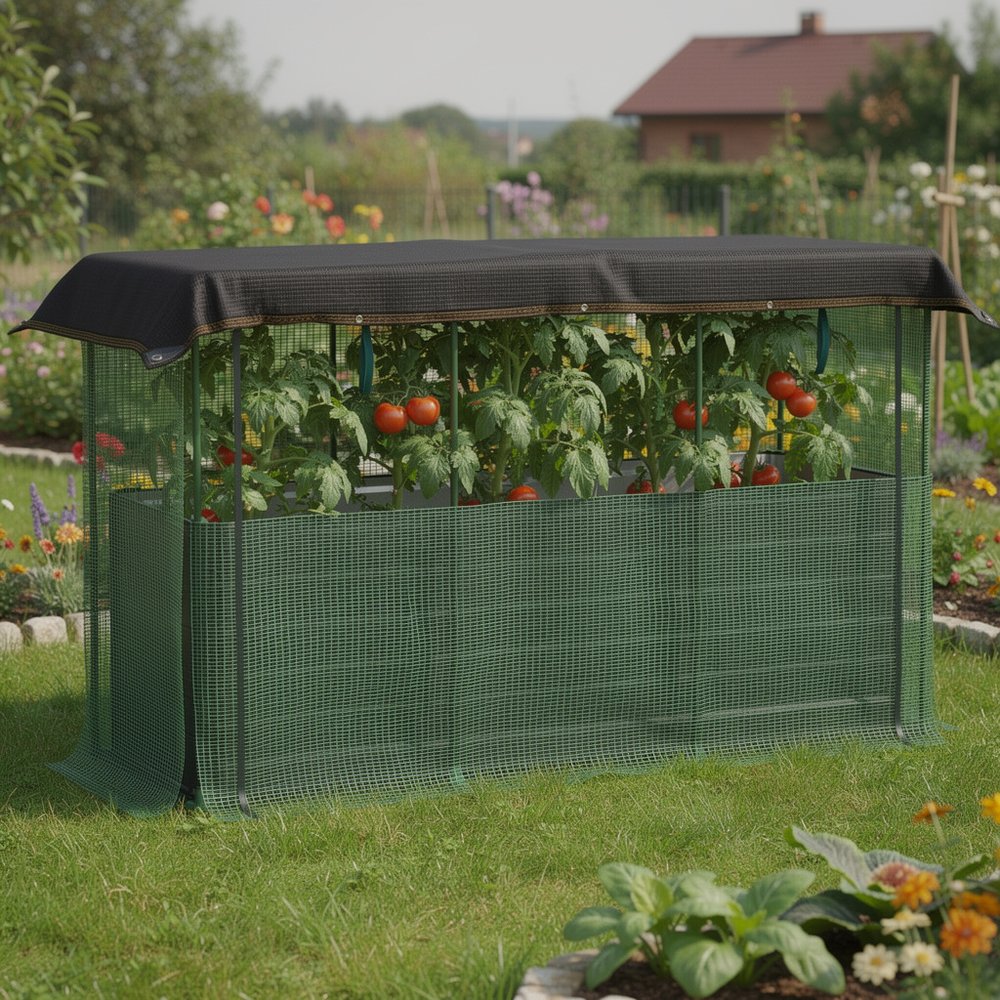 Green Steel Rectangular Planter Box - 43 X 73-inch
