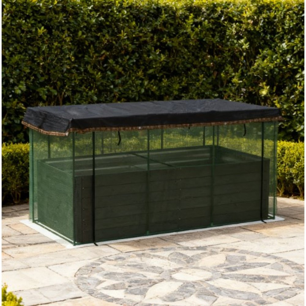 Green Steel Rectangular Planter Box - 43 X 91-inch