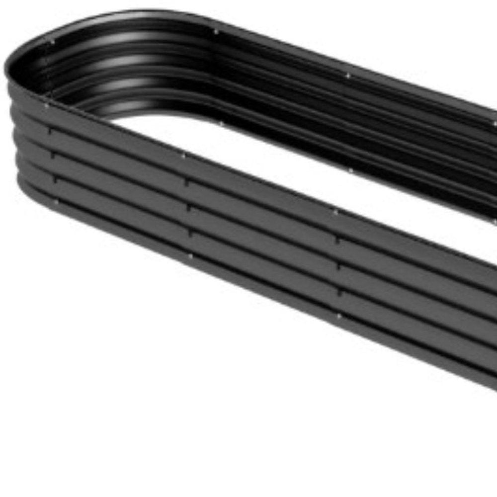Light Gray Steel Rectangular Planter Box - 12 X 95-inch