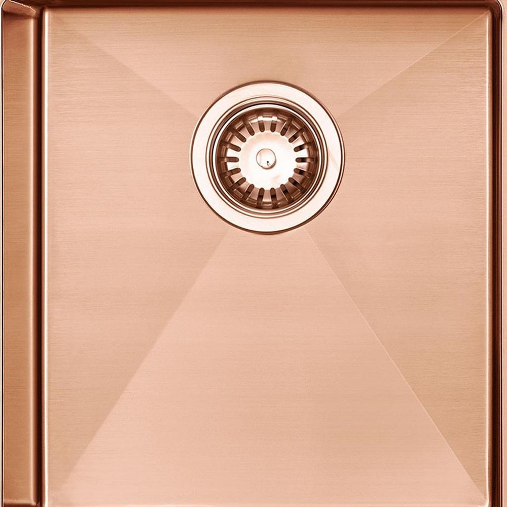 Gold Stainless Steel Undermount with Sink - 10 X 33-inch