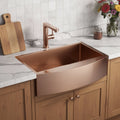 Gold Stainless Steel Undermount Kitchen Sink - 10 X 33-inch