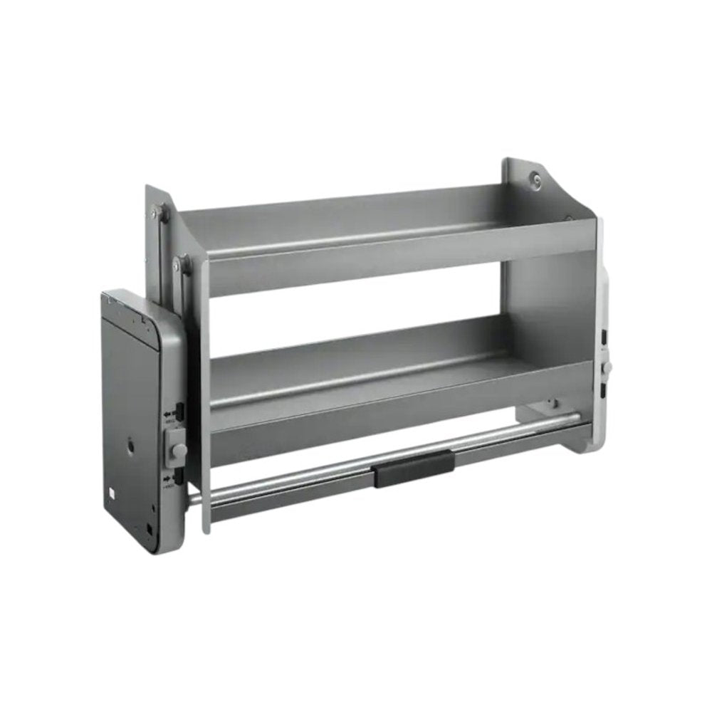 Black Stainless Steel Kitchen Cabinet Insert - 35-inch