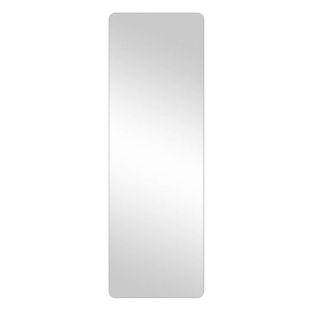 Silver Frameless Full Length Hanging Mirror - 65-inch