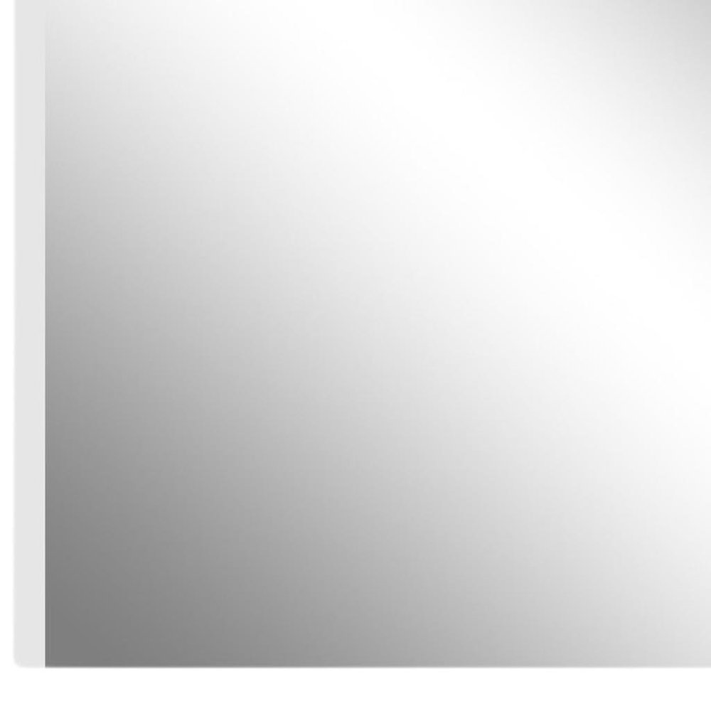 Silver Lighted Frameless Full Length Hanging Mirror - 65-inch
