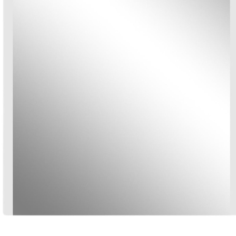 Silver Lighted Frameless Full Length Hanging Mirror - 65-inch