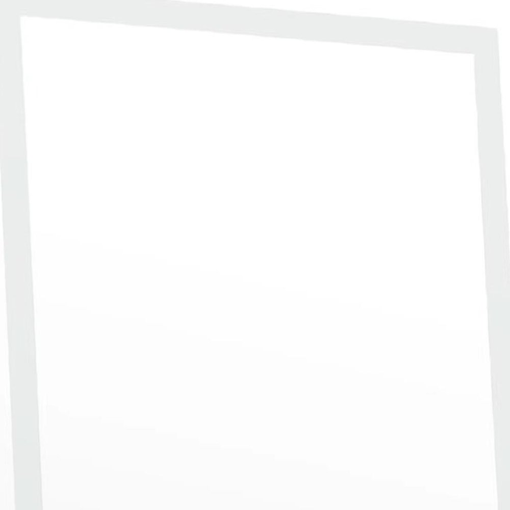 Silver Lighted Wall Mount or Freestanding Frameless Standing Mirror - 65-inch