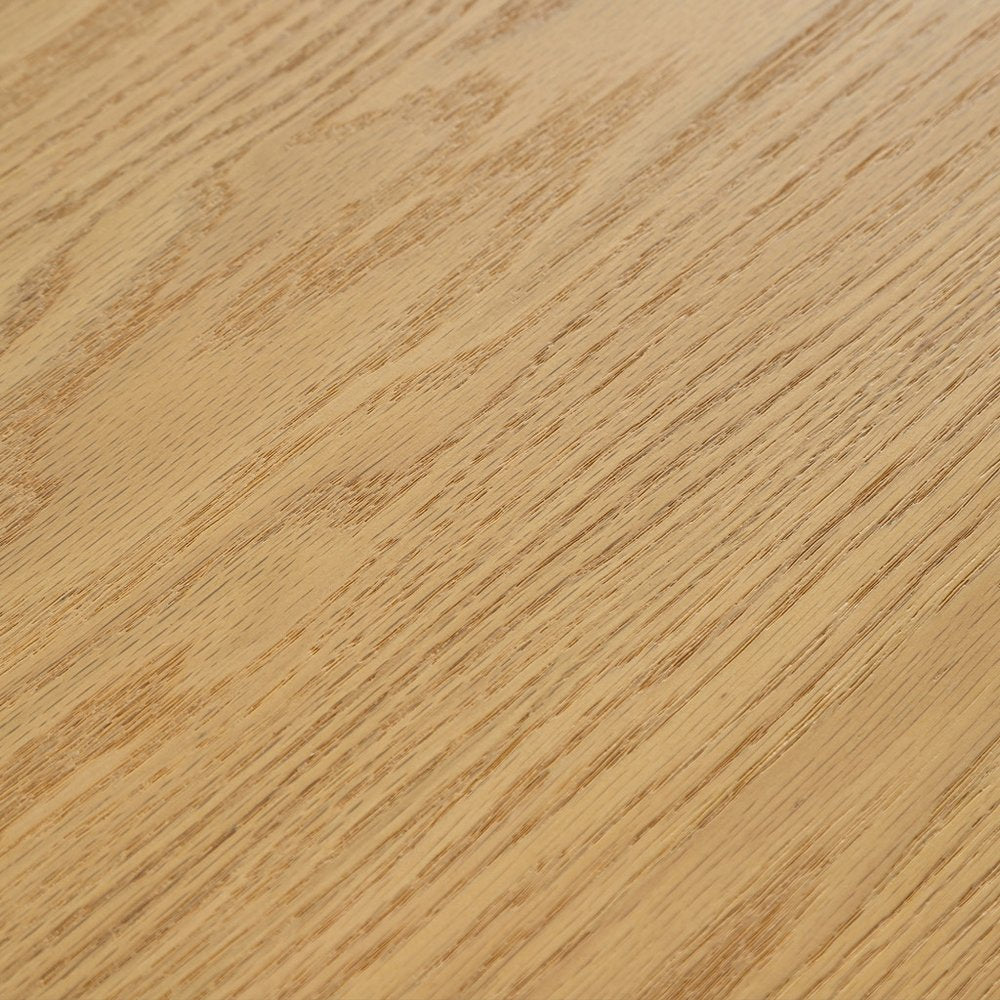 Natural Wood Double Pedestal Base Oval Dining Table - 86-inch