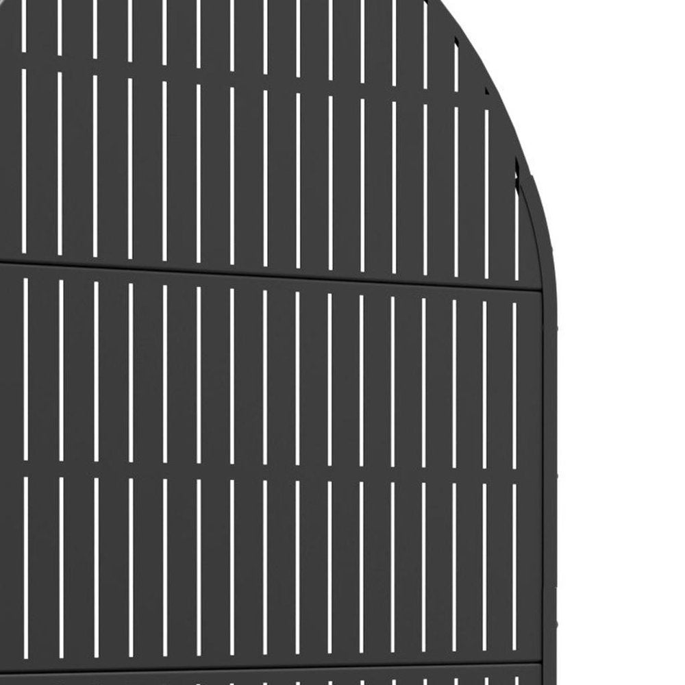 Black Galvanized Metal Rectangular Planter Box - 71 X 47-inch