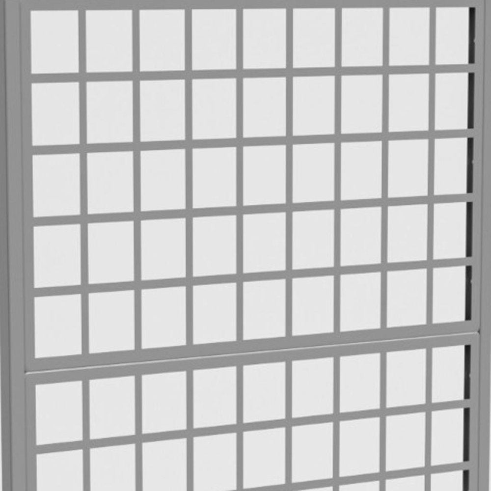 Gray Galvanized Metal Rectangular Planter Box - 71 X 35-inch