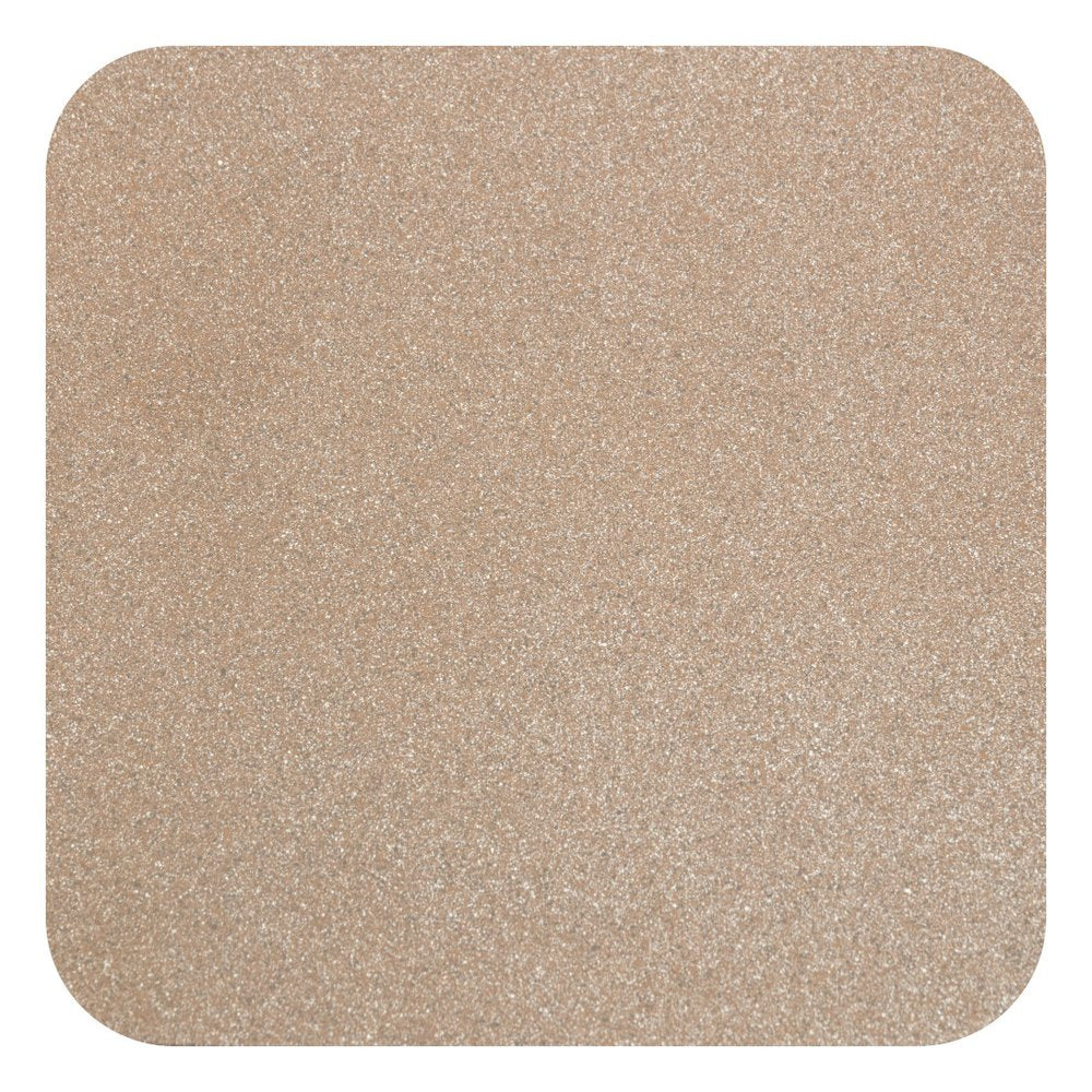 Taupe Faux Concrete Outdoor Side Table - 14-inch