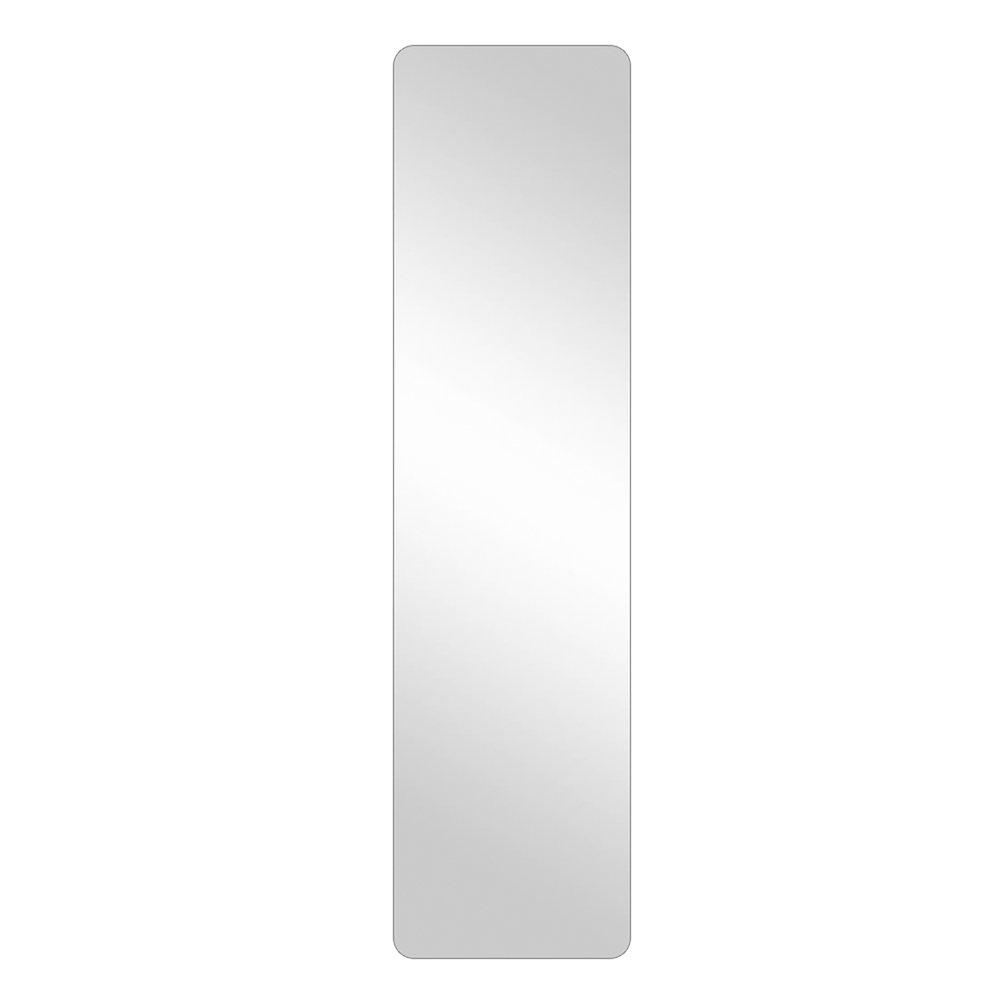 Silver Frameless Full Length Hanging Mirror - 59-inch