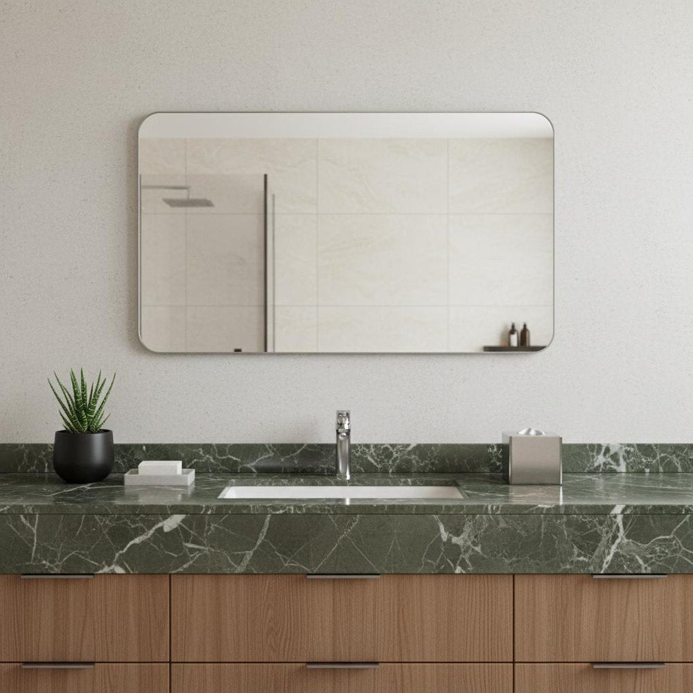 Frameless Bathroom Vanity Mirror - 30-inch