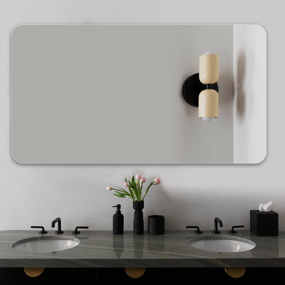 Frameless Bathroom Vanity Mirror - 30-inch