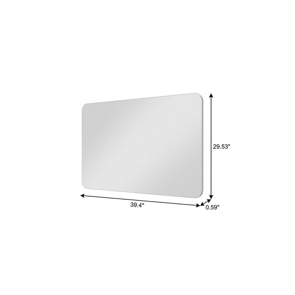 Frameless Bathroom Vanity Mirror - 30-inch