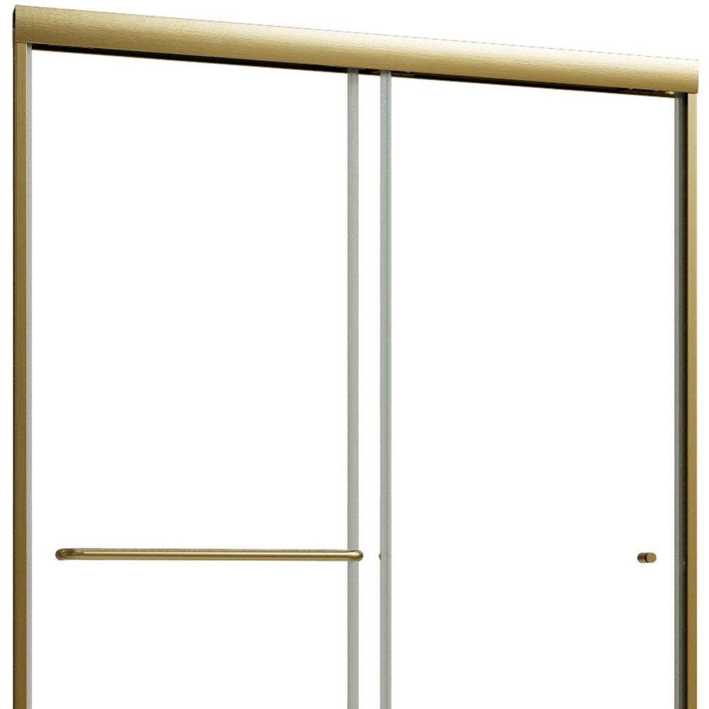 Aluminum and Glass Shower Door - 70 X 48-inch