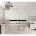 White Glass Sliding Closet Doors - 76-inch