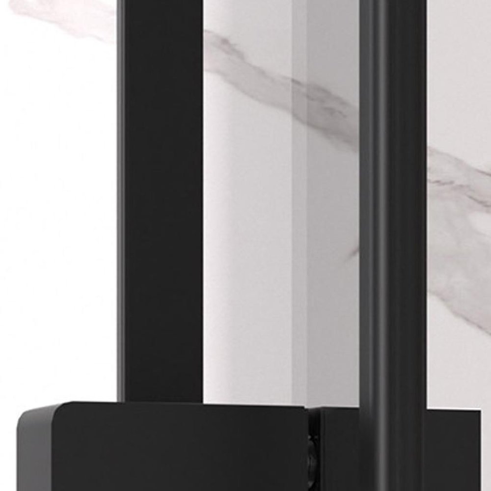 Black Glass Sliding Closet Doors - 74 x 60-inch