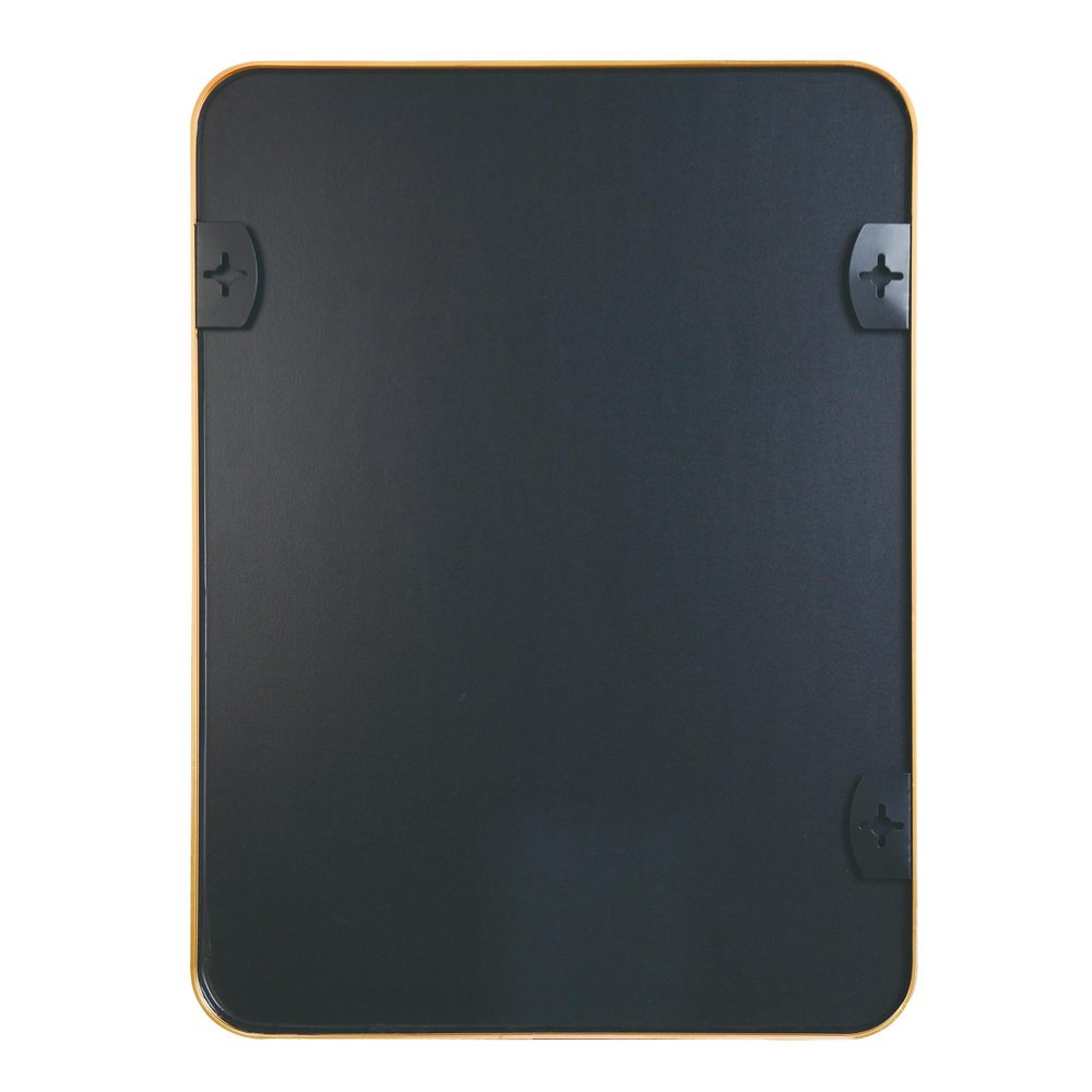 Gold Aluminum Framed Accent Mirror - 36-inch