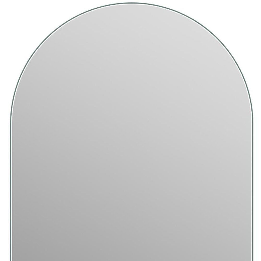 Oval Lighted Frameless Anti Fog Bathroom Vanity Mirror - 48-inch
