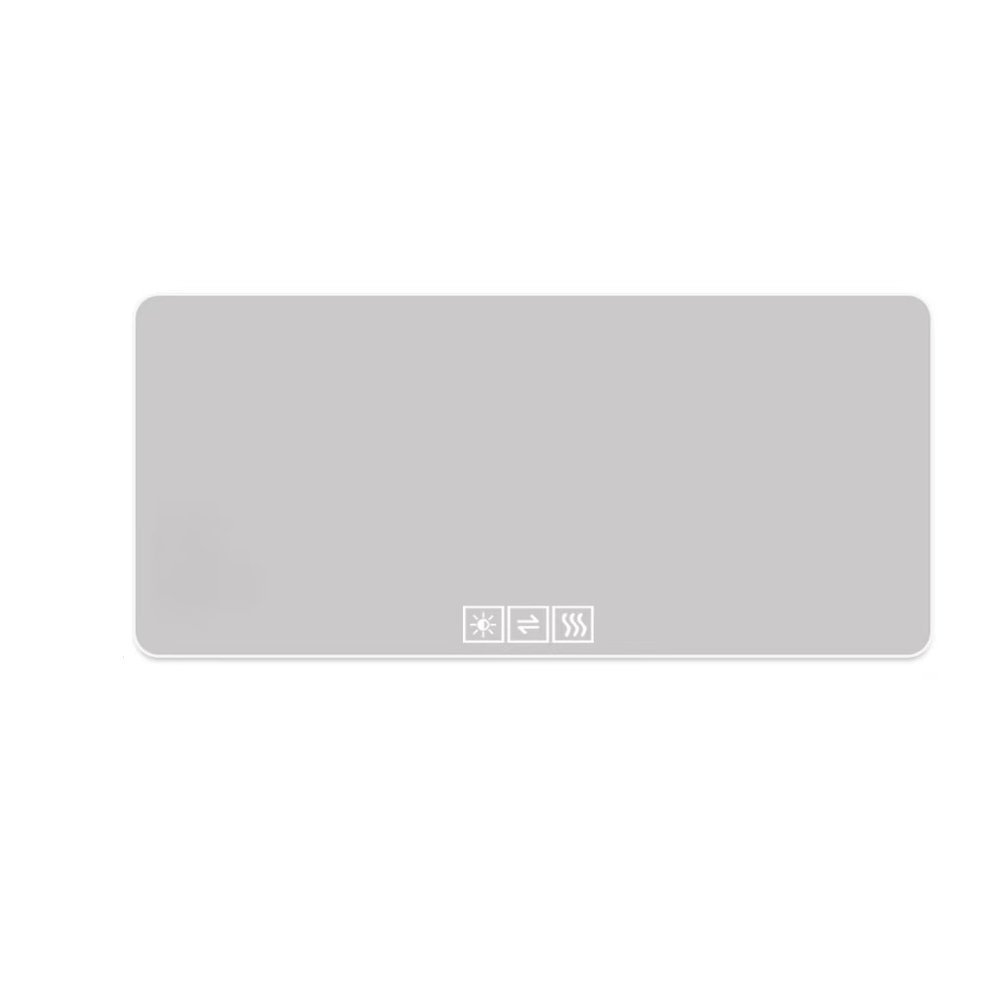 Lighted Frameless Anti Fog Bathroom Vanity Mirror - 28-inch
