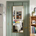 Gold Aluminum Over the Door Framed Accent Mirror - 47-inch