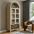White Wood Two Door Pantry or Storage Closet - 70-inch