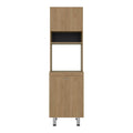 Beige Wood Accent Chest - 22-inch