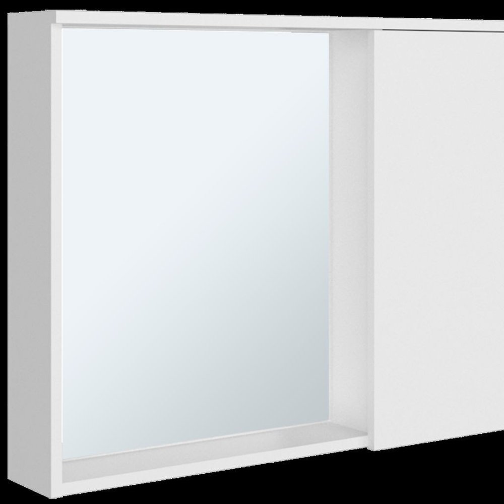 White Wood Accent Chest - 6-inch