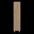 Beige Wood Accent Chest - 16-inch