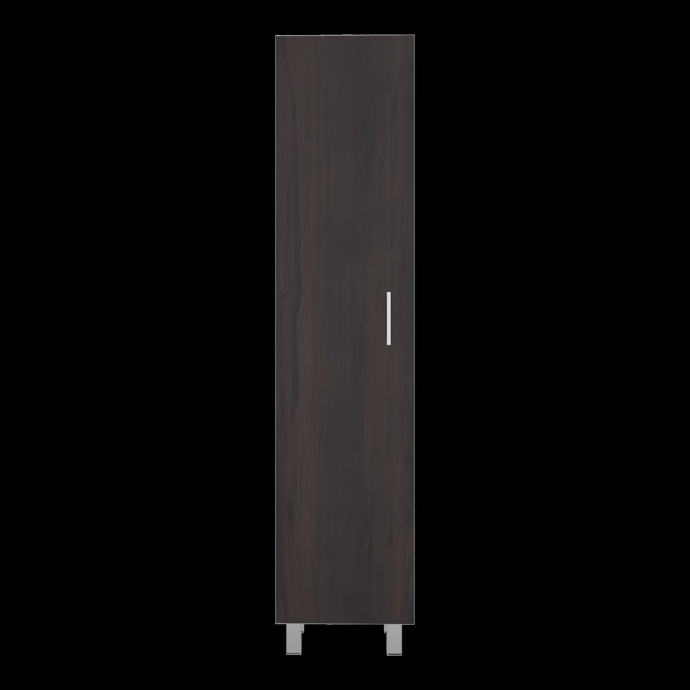 Brown Wood Accent Chest - 16-inch