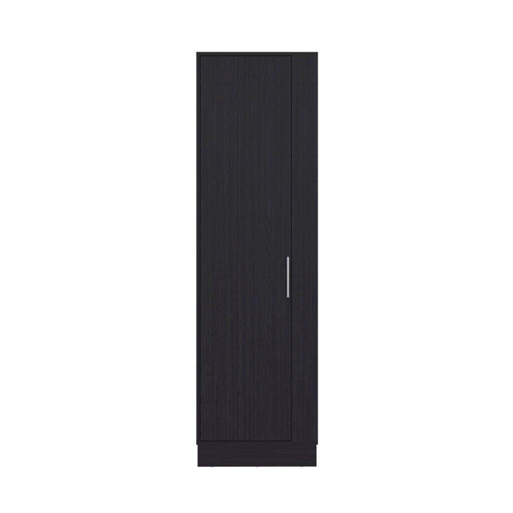 Black Wood Accent Chest - 21-inch