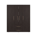 Two Piece Brown Bedroom Set