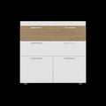 Two Piece White Bedroom Set